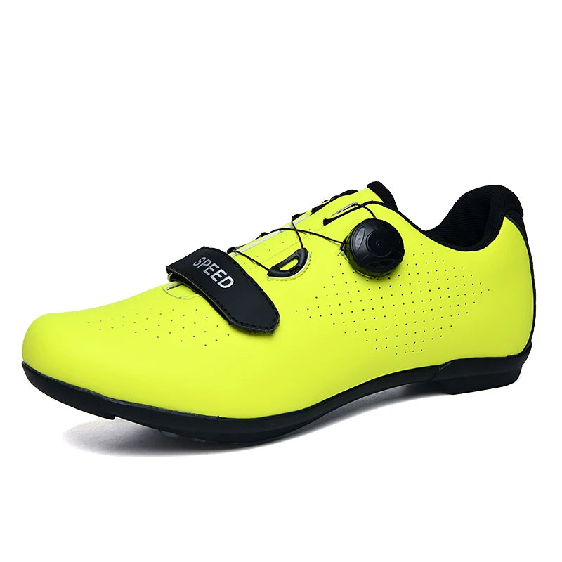 Flats Cycling Shoes Road Biking Mountain Biking Clipless Cycling Shoes Bicycle Footwear Button Men's Women's Low-top Slip on