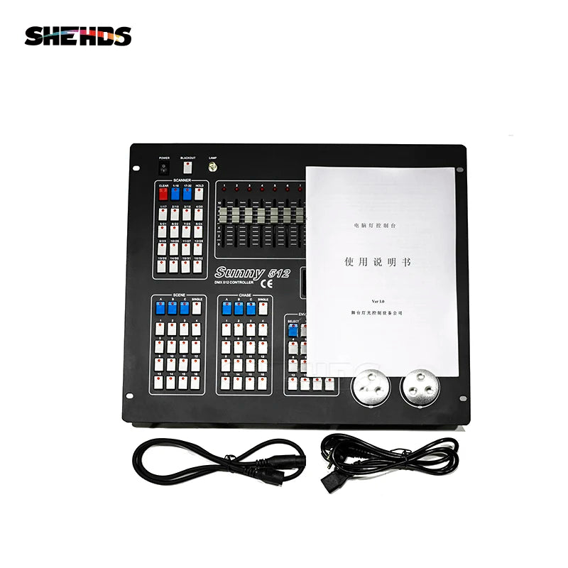 DMX Console 1024 Controller For Stage Lighting DMX 512 DJ Controller Equipment International Standard 192/768/Pilot 2000 Console