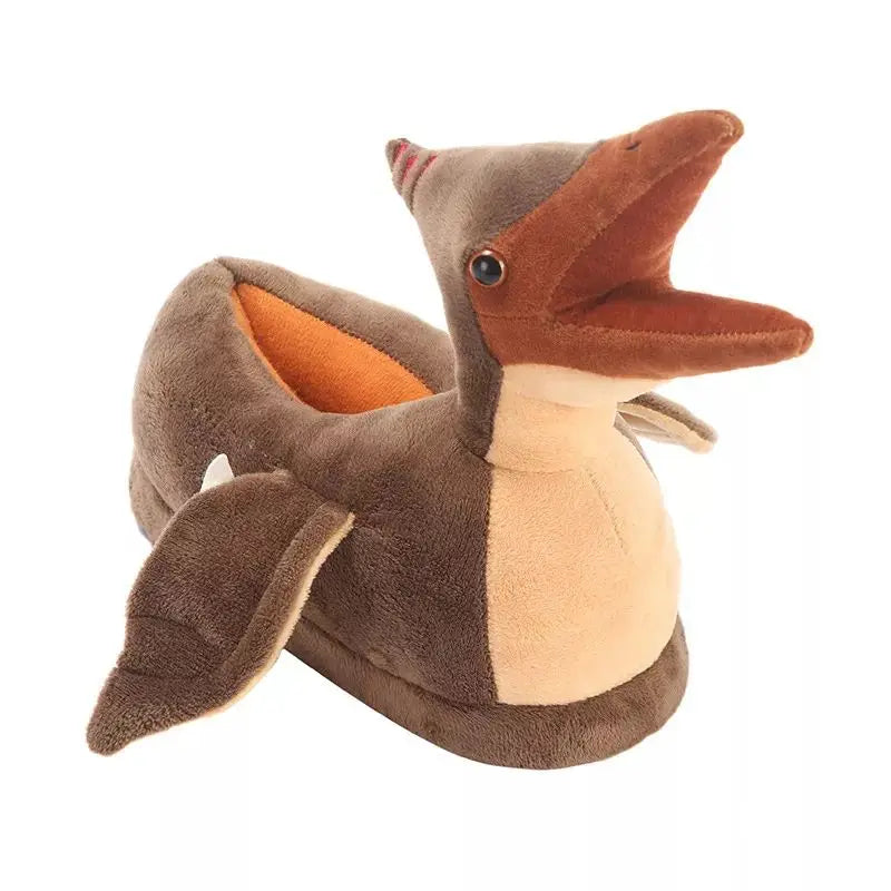 Parent-child Dinosaur Animal Shoes Creative Funny Slip On Home Slides for Dad Mom Children Gift Slippers - FREE SHIPPING