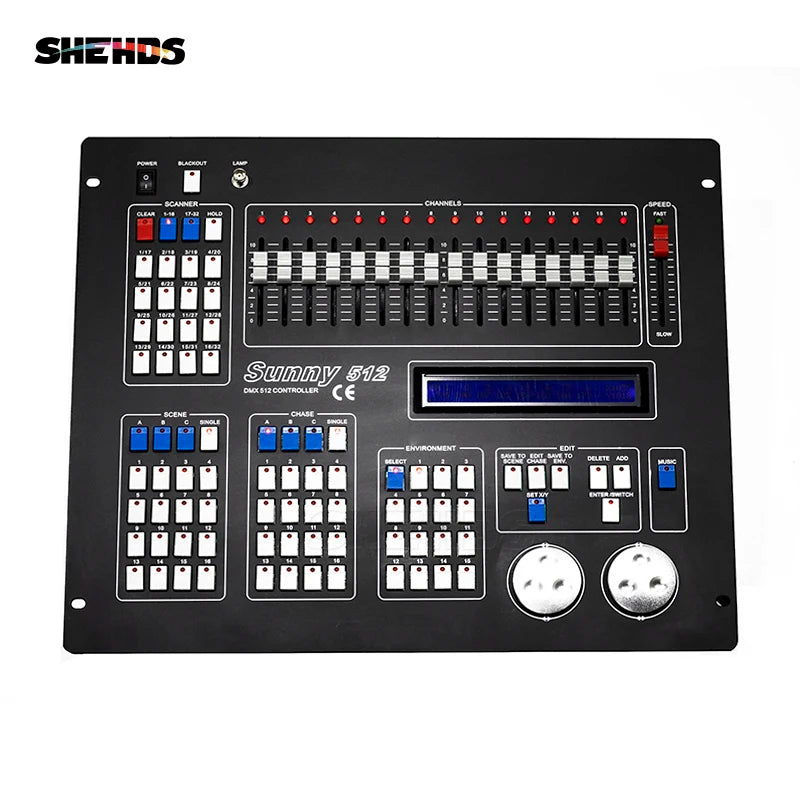 DMX Console 1024 Controller For Stage Lighting DMX 512 DJ Controller Equipment International Standard 192/768/Pilot 2000 Console
