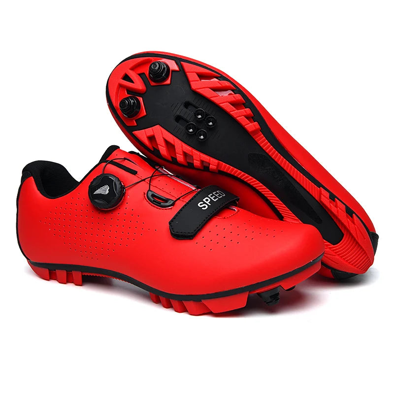Flats Cycling Shoes Road Biking Mountain Biking Clipless Cycling Shoes Bicycle Footwear Button Men's Women's Low-top Slip on