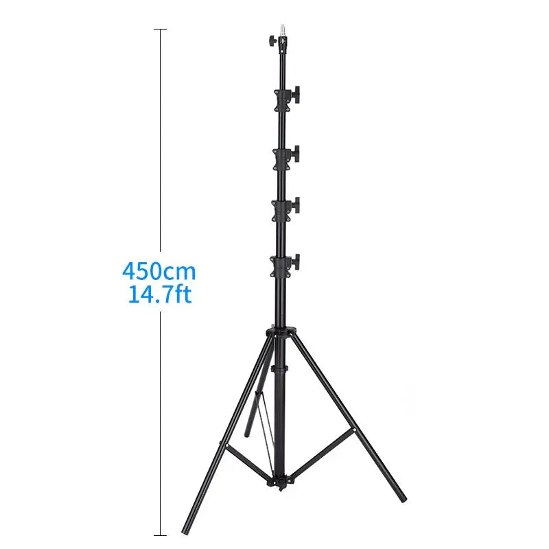 Tripod Foldable Light Stand Softbox For Photo Studio Photographic Lighting Flash Umbrellas Reflector 5kg 450cm
