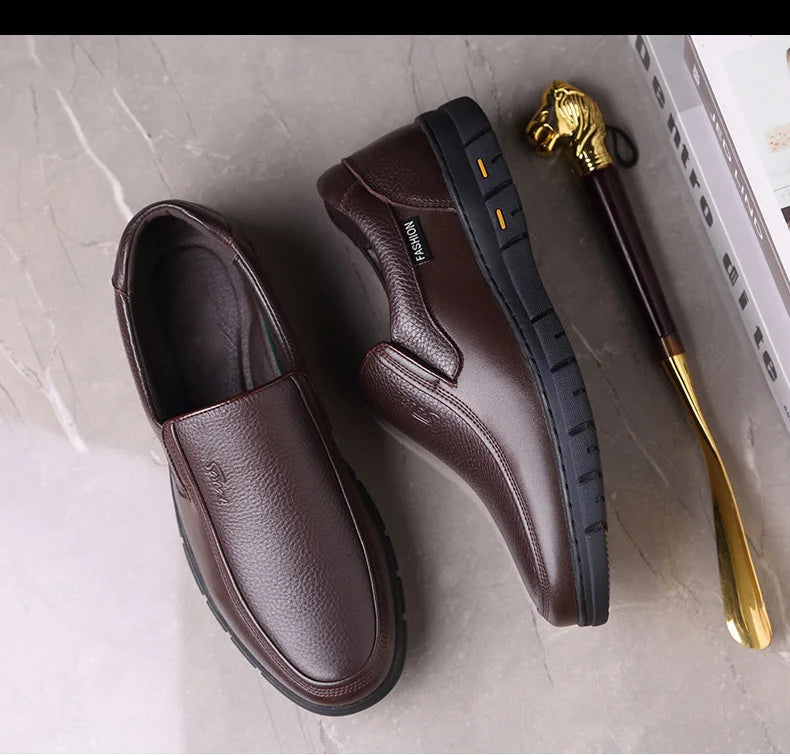 Genuine Leather Men Casual Shoes Luxury Brand Mens Loafers Moccasins Breathable Slip on Driving Shoes zapatillas de hombre