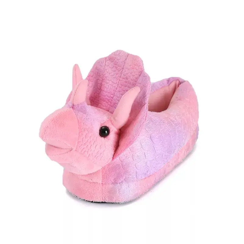 Parent-child Dinosaur Animal Shoes Creative Funny Slip On Home Slides for Dad Mom Children Gift Slippers - FREE SHIPPING
