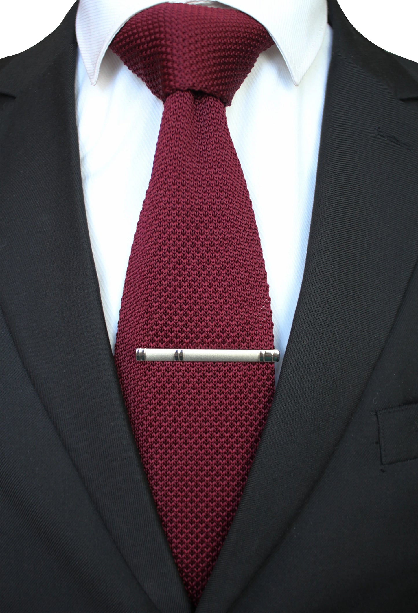 Brand New 2025  Fashion Leisure Men 8cm Colourful Ties Knitted Necktie Red Green Solid Color for Men Woven Designe Wedding Gift