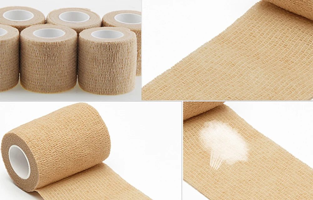 Elastic Bandage 1Pcs Bandage Elastic Self-Locking Bandage Kinesiology Tape Bandages for Boxing Tapes Adhesive Plaster Muay Thai