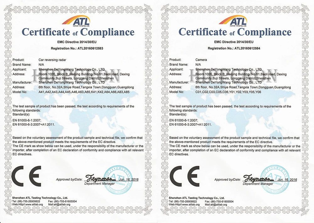 Car LED Parking Sensor Kit 4 Sensors 22mm Backlight Display Reverse Backup Radar Monitor System 12V 8 Colors