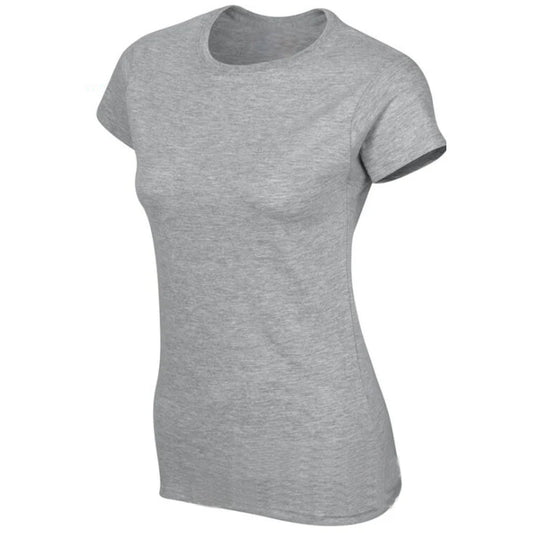Summer T Shirt 2024 New Brand Women Cotton Short Sleeve Shirt Casual Solid Color Tee Shirt Femme Blusas Femininas Drop Shipping