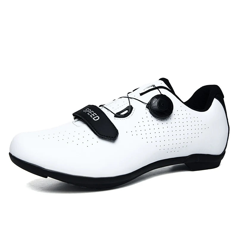 Flats Cycling Shoes Road Biking Mountain Biking Clipless Cycling Shoes Bicycle Footwear Button Men's Women's Low-top Slip on