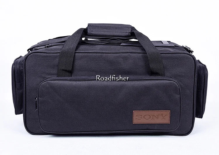 Roadfisher Waterproof Camcorder Bag Shoulder Carry Case For SONY DSR-PD190P 198P HDR-FX1E NX100 NX3 HVR-Z5C Z5P Z7C Z150 FX1000E
