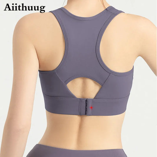 NEW 2024 Aiithuug Racerback Bralette Everyday Comfort Wireless and Seamless Ultra SoftSports Bra for Women Criss Cross Back Pad Strappy
