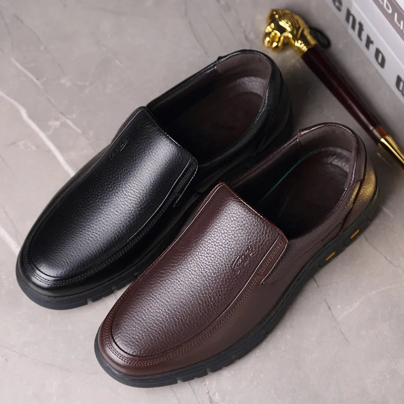 Genuine Leather Men Casual Shoes Luxury Brand Mens Loafers Moccasins Breathable Slip on Driving Shoes zapatillas de hombre