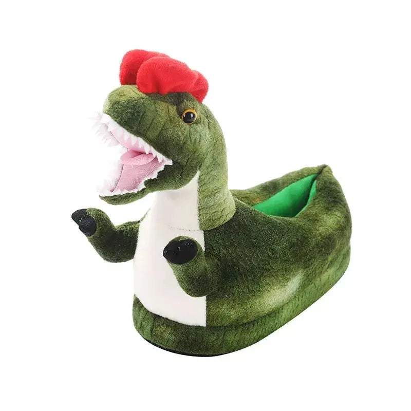 Parent-child Dinosaur Animal Shoes Creative Funny Slip On Home Slides for Dad Mom Children Gift Slippers - FREE SHIPPING
