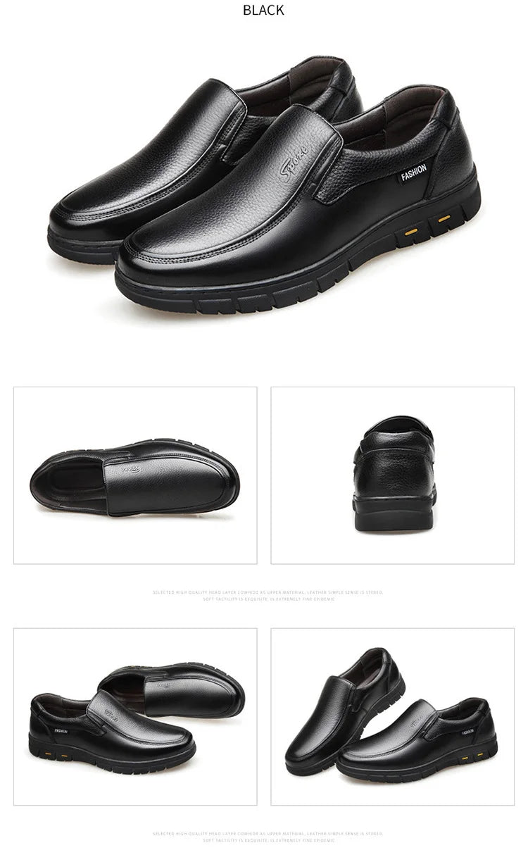 Genuine Leather Men Casual Shoes Luxury Brand Mens Loafers Moccasins Breathable Slip on Driving Shoes zapatillas de hombre