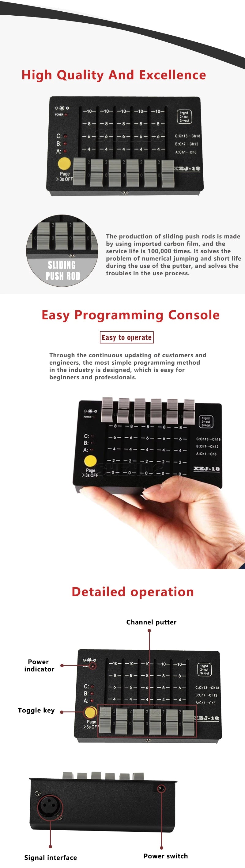 DMX Console 1024 Controller For Stage Lighting DMX 512 DJ Controller Equipment International Standard 192/768/Pilot 2000 Console