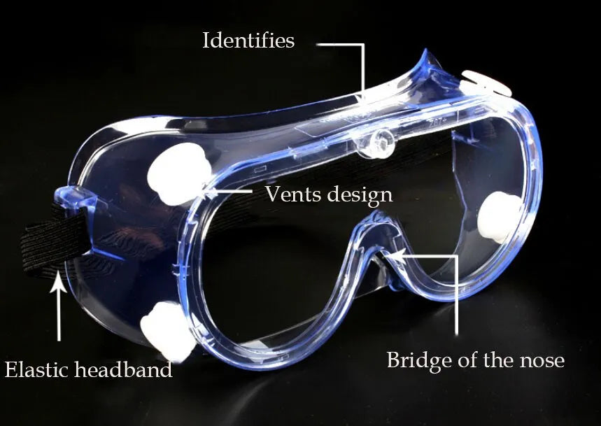 3M 1621 Glasses Goggle Anti-Impact PC Chemical Splash ANSI Z87 Standard Safety Personal Protection UV Protective Factory