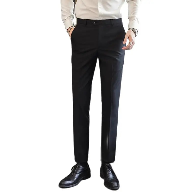 Royal Blue Pants, Men Formal Dress Trousers, Red Green Black White Pantalones Hombre, Man Slacks,M-5XL 6XL