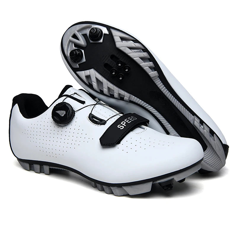Flats Cycling Shoes Road Biking Mountain Biking Clipless Cycling Shoes Bicycle Footwear Button Men's Women's Low-top Slip on