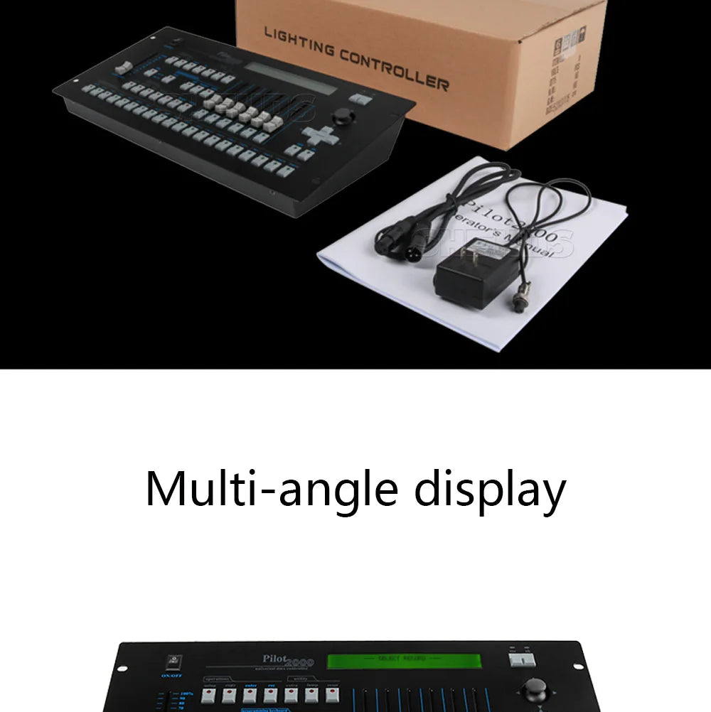 DMX Console 1024 Controller For Stage Lighting DMX 512 DJ Controller Equipment International Standard 192/768/Pilot 2000 Console