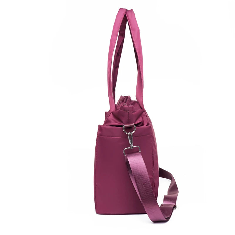 AMAZONY 2024 New Women's Shoulder bags Female Waterproof nylon Handbags Casual Ladies Large Capacity Top-handle Crossbody Bag bolsos