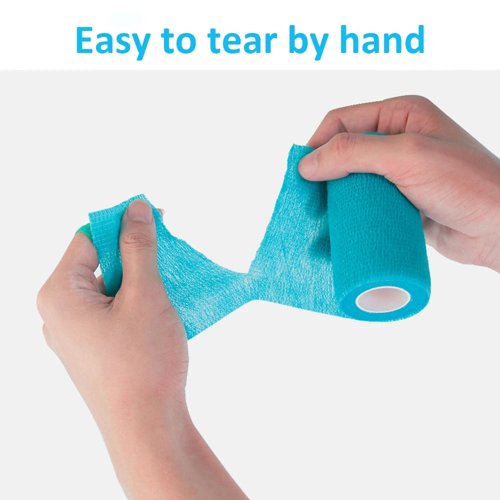 Elastic Bandage 1Pcs Bandage Elastic Self-Locking Bandage Kinesiology Tape Bandages for Boxing Tapes Adhesive Plaster Muay Thai