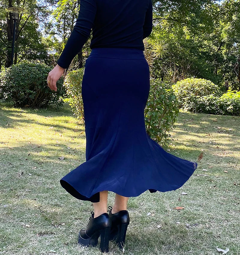 Female Clothes Special Stitching Tailored Women's Bottoms Women Skirt Plus Size Ladies Party Long Skirt New Fashion Luxury Dress