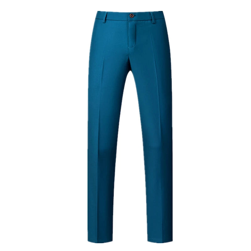 Royal Blue Pants, Men Formal Dress Trousers, Red Green Black White Pantalones Hombre, Man Slacks,M-5XL 6XL
