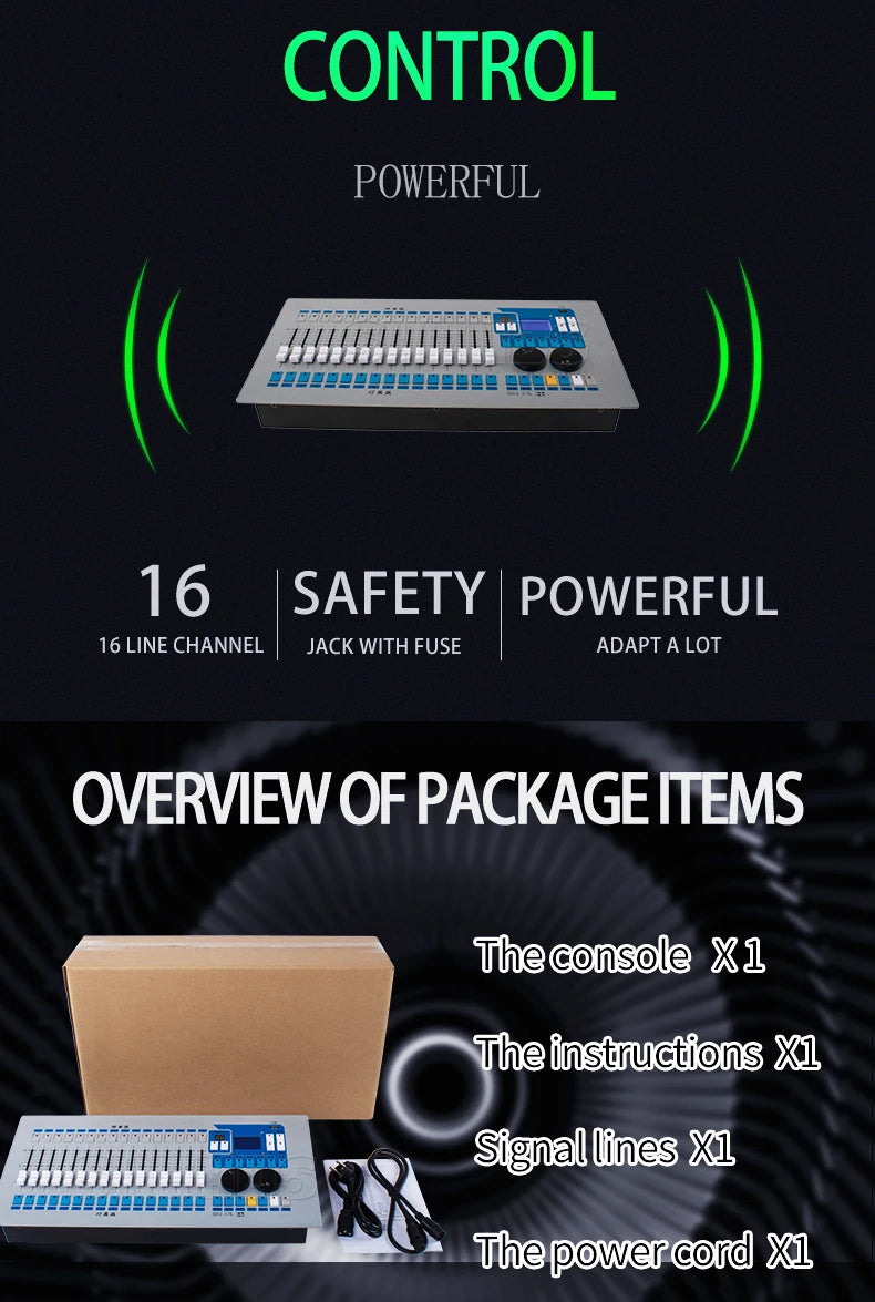 DMX Console 1024 Controller For Stage Lighting DMX 512 DJ Controller Equipment International Standard 192/768/Pilot 2000 Console