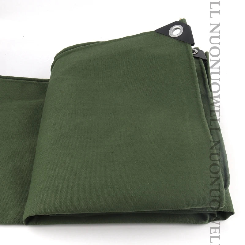 350GSM Green Organic Silicon Cloth Garden Courtyard Truck Car Canvas Balcony Cover Truck Waterproof Sunshade Cloth - FREE SHIPPING