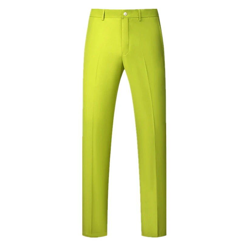 Royal Blue Pants, Men Formal Dress Trousers, Red Green Black White Pantalones Hombre, Man Slacks,M-5XL 6XL