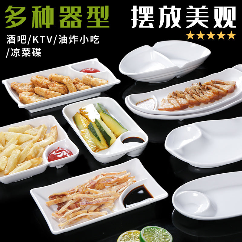 Melamine tableware dish commercial KTV snack dish dish creative cold dish cold dish dish dish dish dish