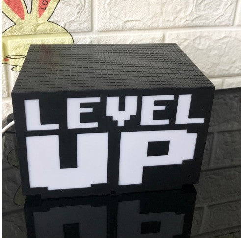Symbol square charging night light question mark light sound effect pressing light animation decoration bluetooth light