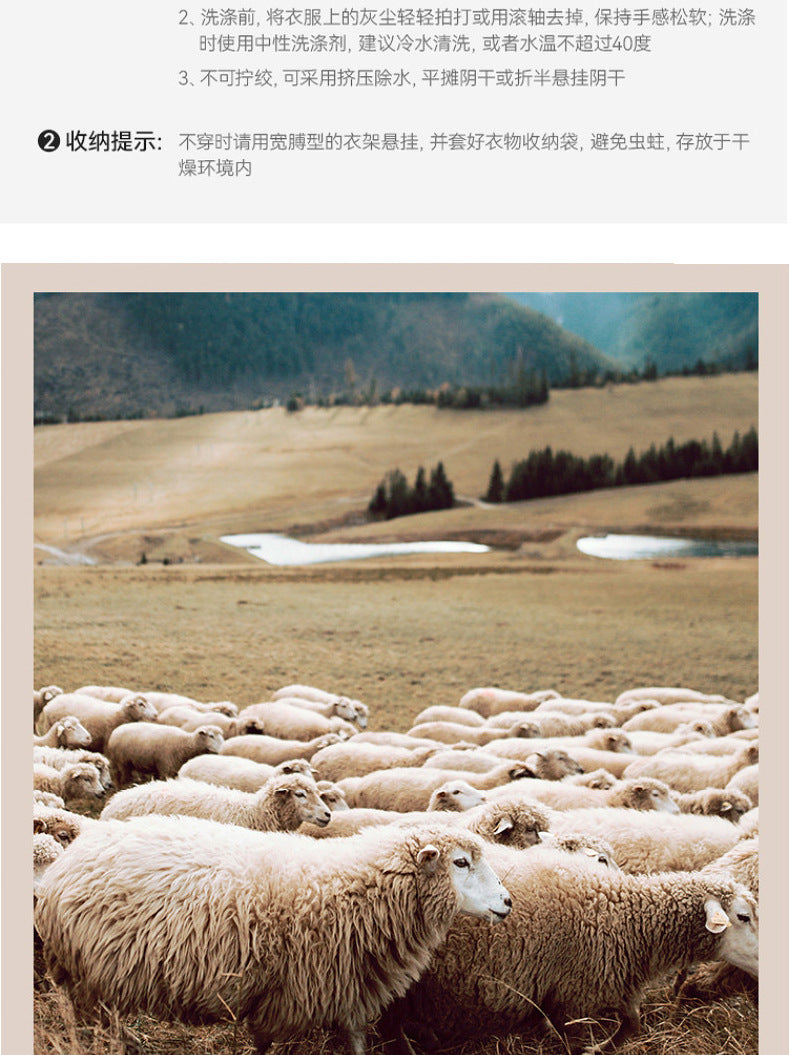 2026 Green Plaid Scarf Women's Winter All-match Pure Wool Thickened Warm New Year Gift Knitted Cashmere Scarf High-end