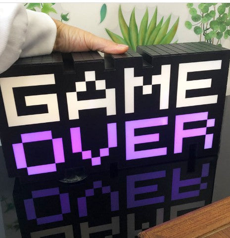 Symbol square charging night light question mark light sound effect pressing light animation decoration bluetooth light