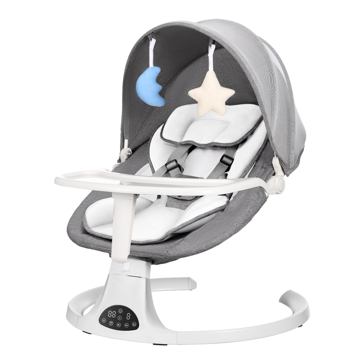 New 2025 Baby Rocking Chair Coax Sleeping Artifact Multifunctional