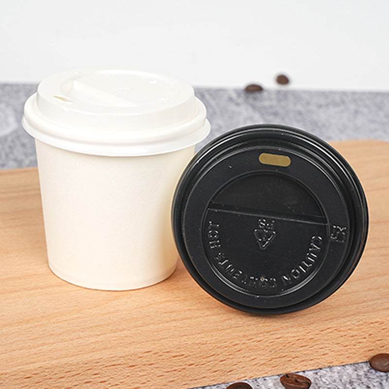 Disposable PS paper cup lid milk tea leak-proof lid thickened injection cup lid takeaway cup lid 80 90 caliber cup