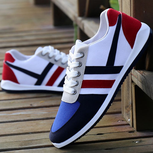 Spring Soft Sole Men's Shoes New Men's Canvas Shoes Breathable Sneakers Men's Casual Shoes USA Style Fashionable All-match sneaker