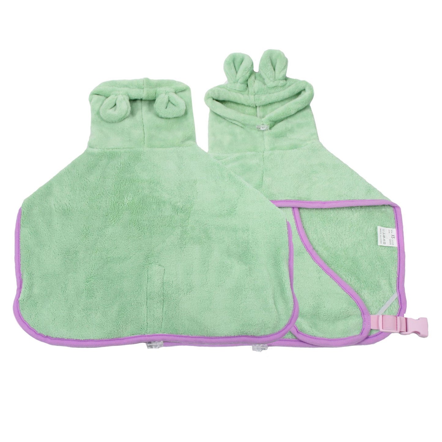Pets Dog Cat Bathrobe Coral Fleece Absorbent Pet Products