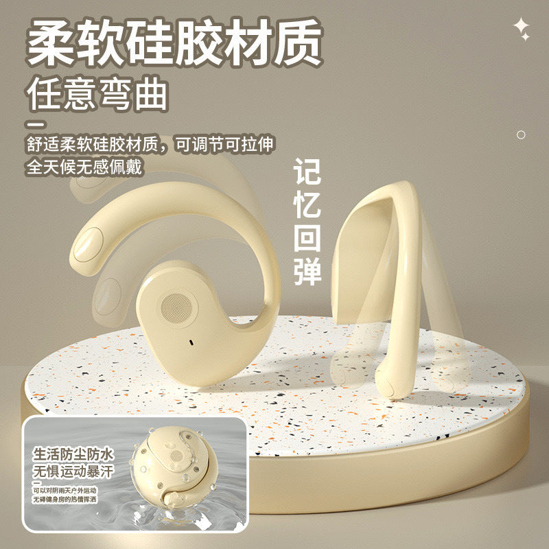 Explosions Ai translation small coconut ball JM13 long endurance ear-hanging Bluetooth headset does not enter the ear noise reduction Bluetooth headset