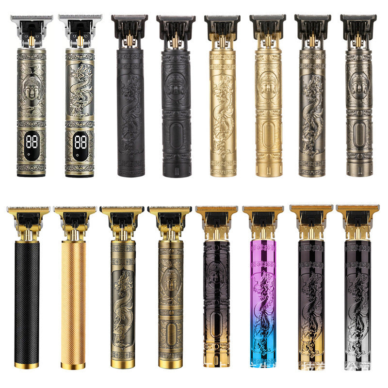 Cross-border hair clipper shaving head electric clipper electric clipper hair clipper oil head carving razor universal barber scissors