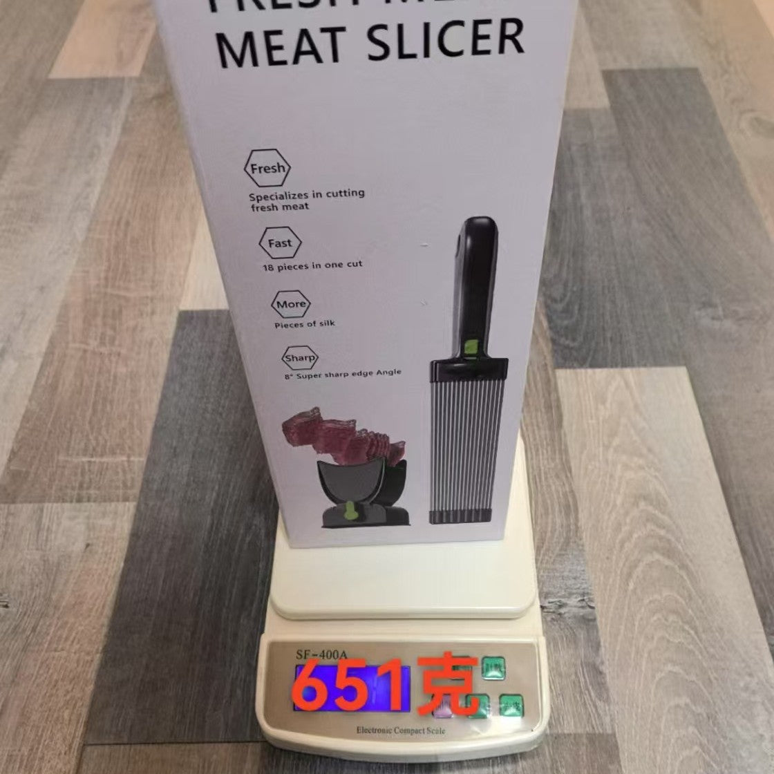 Cross-border explosions meat slicer stainless steel blade fast meat slice artifact factory direct sales