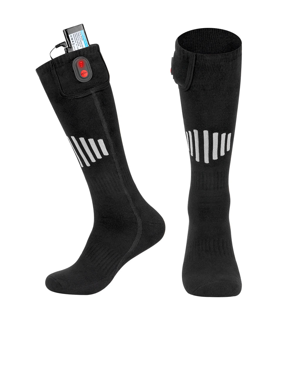 Heated Socks Winter Warmth 5000mAh USB Rechargeable 65℃ Heating Socks Motorcycle Outdoor Heated Boots Snowmobile Skiing Sock