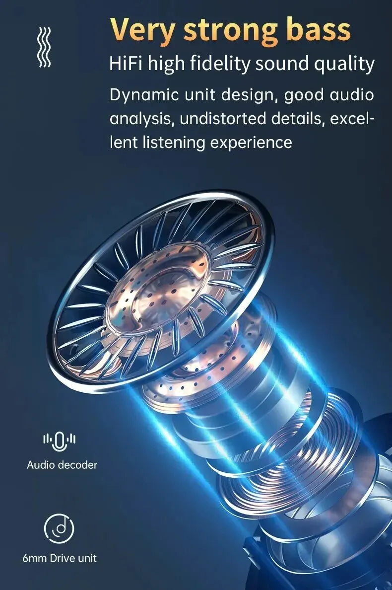 M19 Bluetooth Headset Wireless Tws Gaming Support Noise-cancelling Touch In-ear Mini Emergency Power Bank Headset - FREE LAPTOP STAND IS OFFER