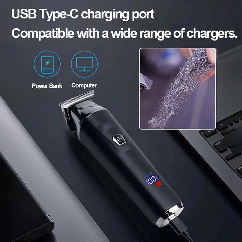 Hair Clippers For Hair Salons Professional Electric Hair Clippers kit for Men Cordless Clippers Hair Trimmers Grooming Set 1/2PC