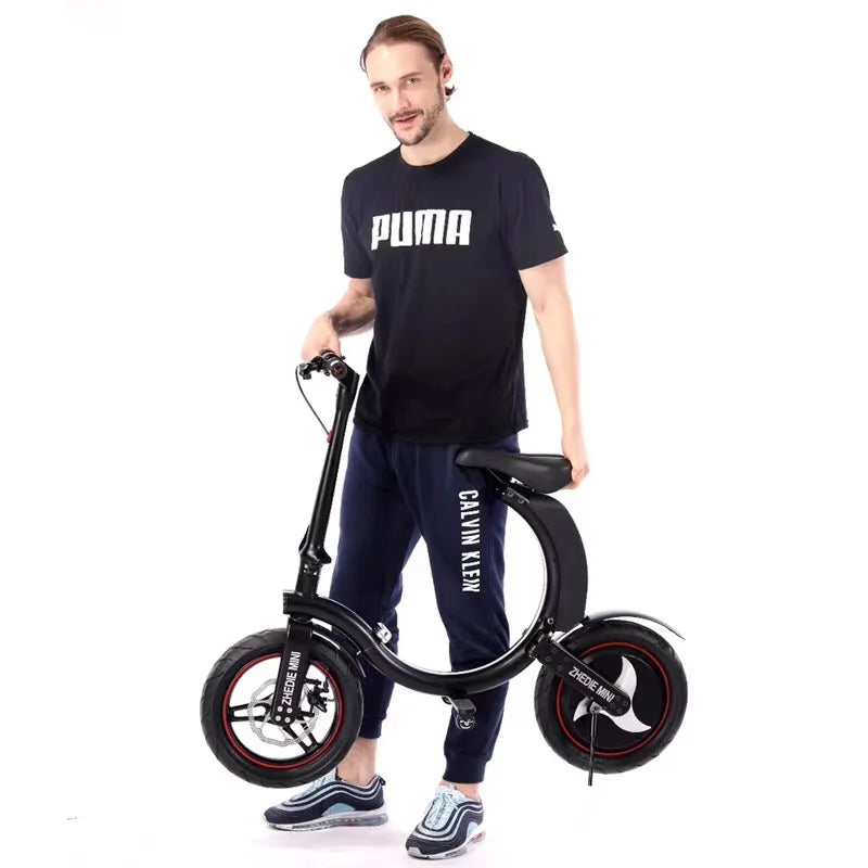 New 2025 Moped Folding Intelligent Mini Adults Electric Bike Lithium-ion Batteries Light and Convenient Electric Scooter