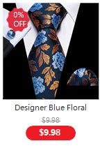 Barry.Wang Jacquard Animal Silk Men Tie Hankerchief Cufflinks Set Novelty Necktie for Male Gift Wedding Business Party 30 Styles