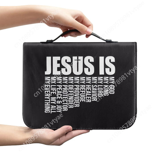 Brand New Scriptures Covers 2024-2025 Custom Your Image Print Leather Scriptures  Bag for Women Men Handle Handbags Scriptures Hymns Scriptures Cover Case Carrying  Storage Bags