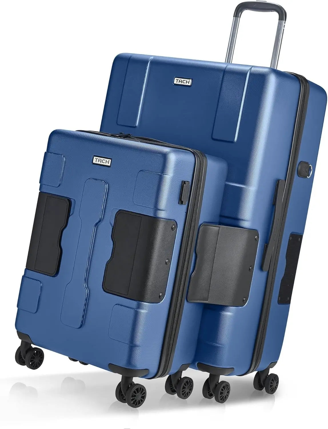 2 Piece Luggage Set - 20 & 28 inch Luggage | Carry On & Large Checked Suitcases Patented Built-In Connect