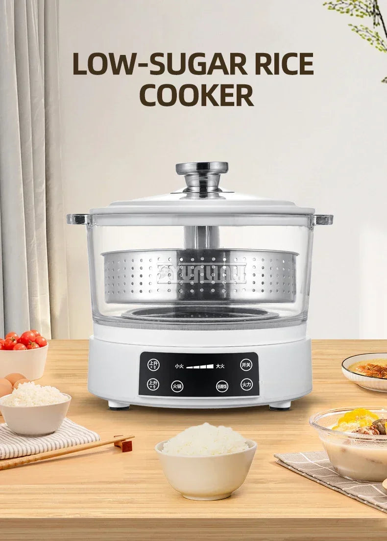 Electric Rice Cooker Multi-functional Sugar Controlled Rice Cooker Household Intelligent Health Pot
