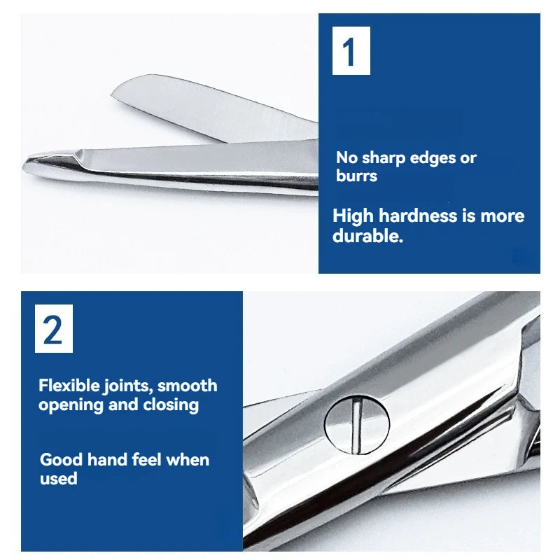 1pcs stainless steel surgical scissors, gauze bandage scissors, suitable for medical surgical scissors, plastic instruments
